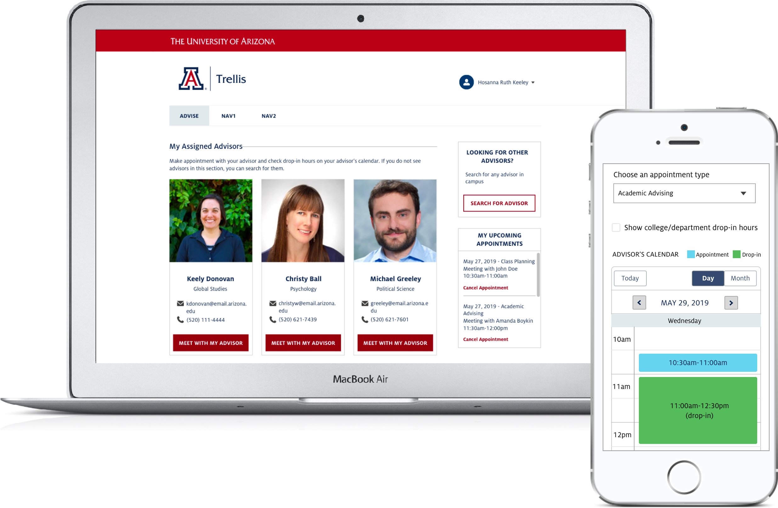 Appointment Scheduler — wireframes